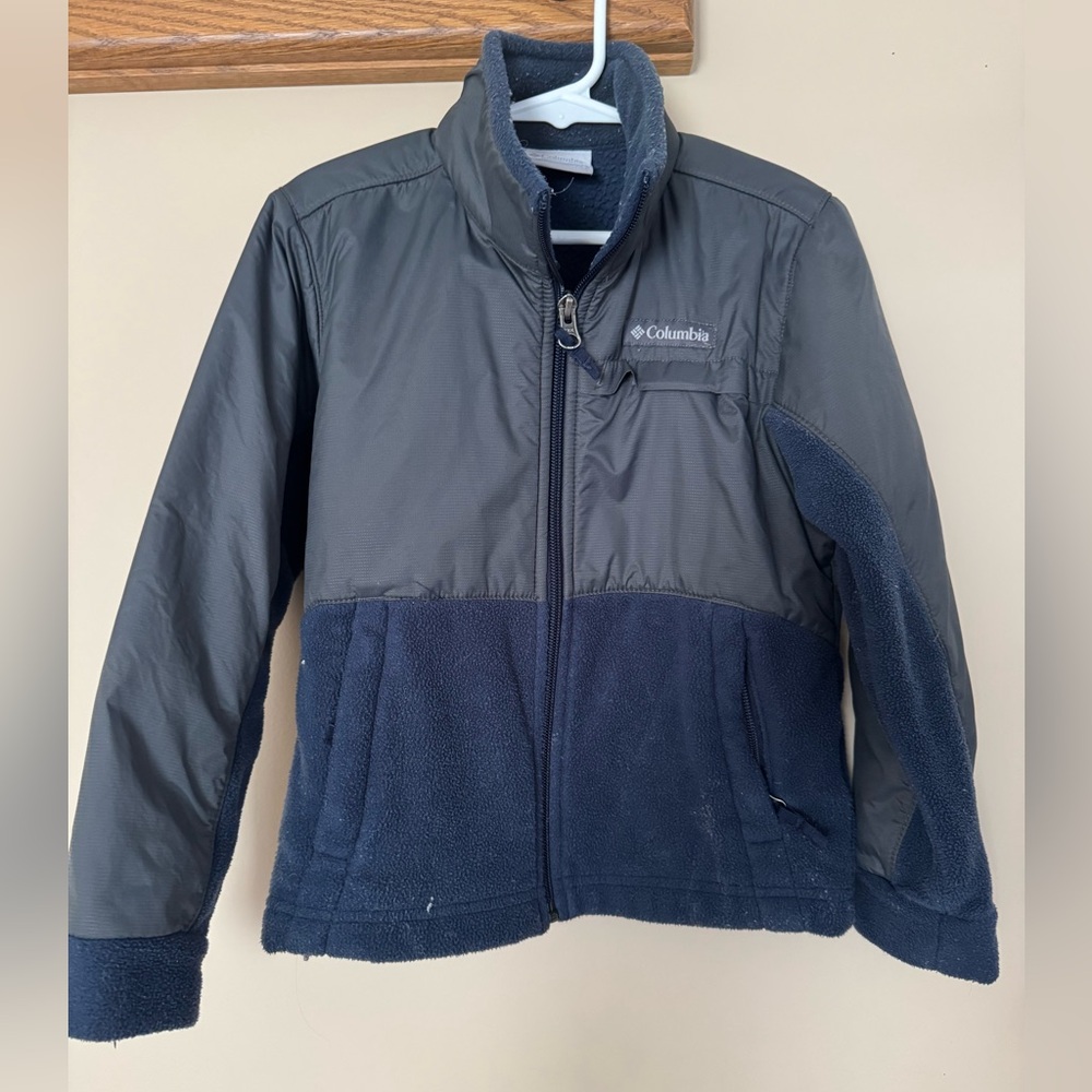 Columbia Kids' Navy Heavy Fleece Jacket